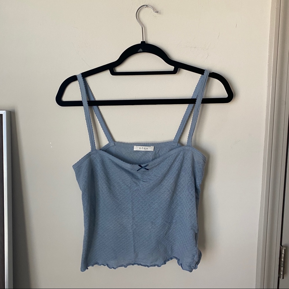 Doen Kami Tank in Cornwall Blue